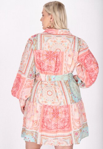 IZIA Blousejurk in Roze