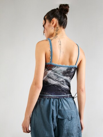 DIESEL Top 'HOP' in Blau