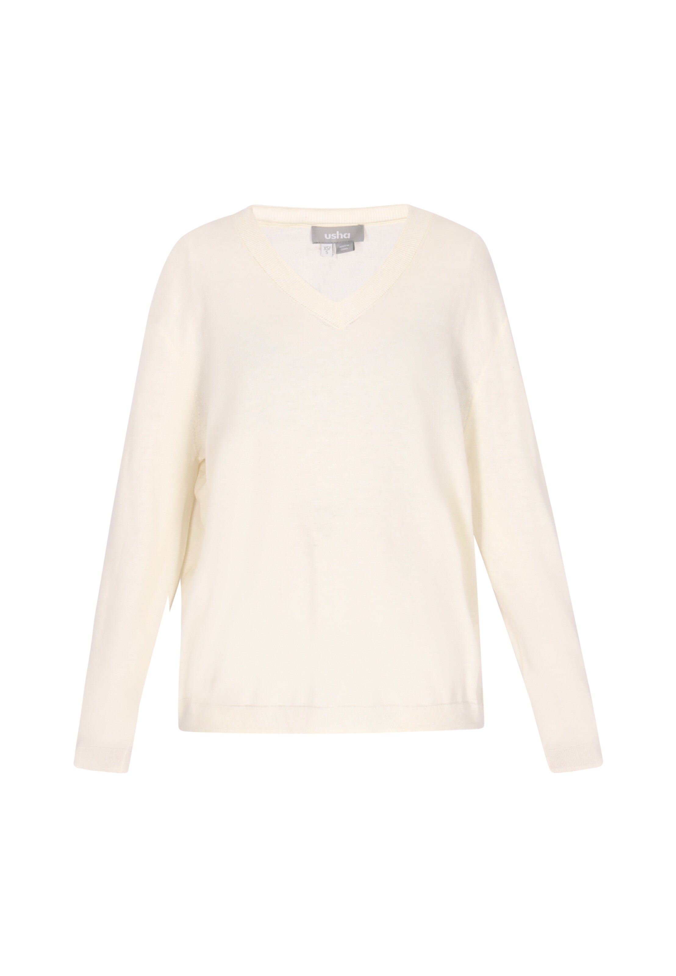 Usha Trui 'Casual' in Wit: voorkant