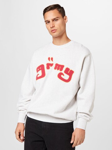 Grimey Sweatshirt i grå: forside