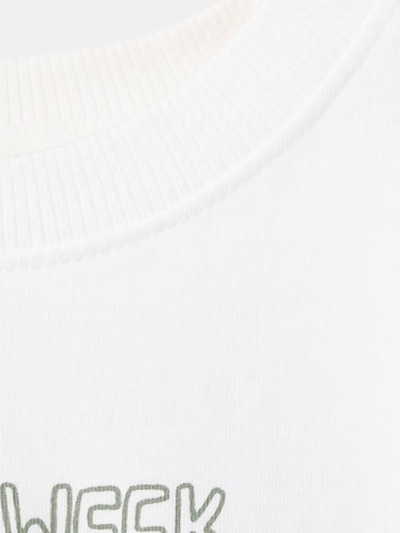 MANGO KIDS T-Shirt 'BEACH' in Weiß