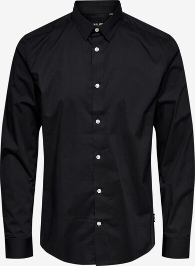 Only & Sons Hemd 'Bart' in schwarz, Produktansicht