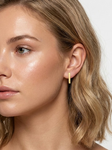 Kamiko Earrings 'BAR' in Gold: front