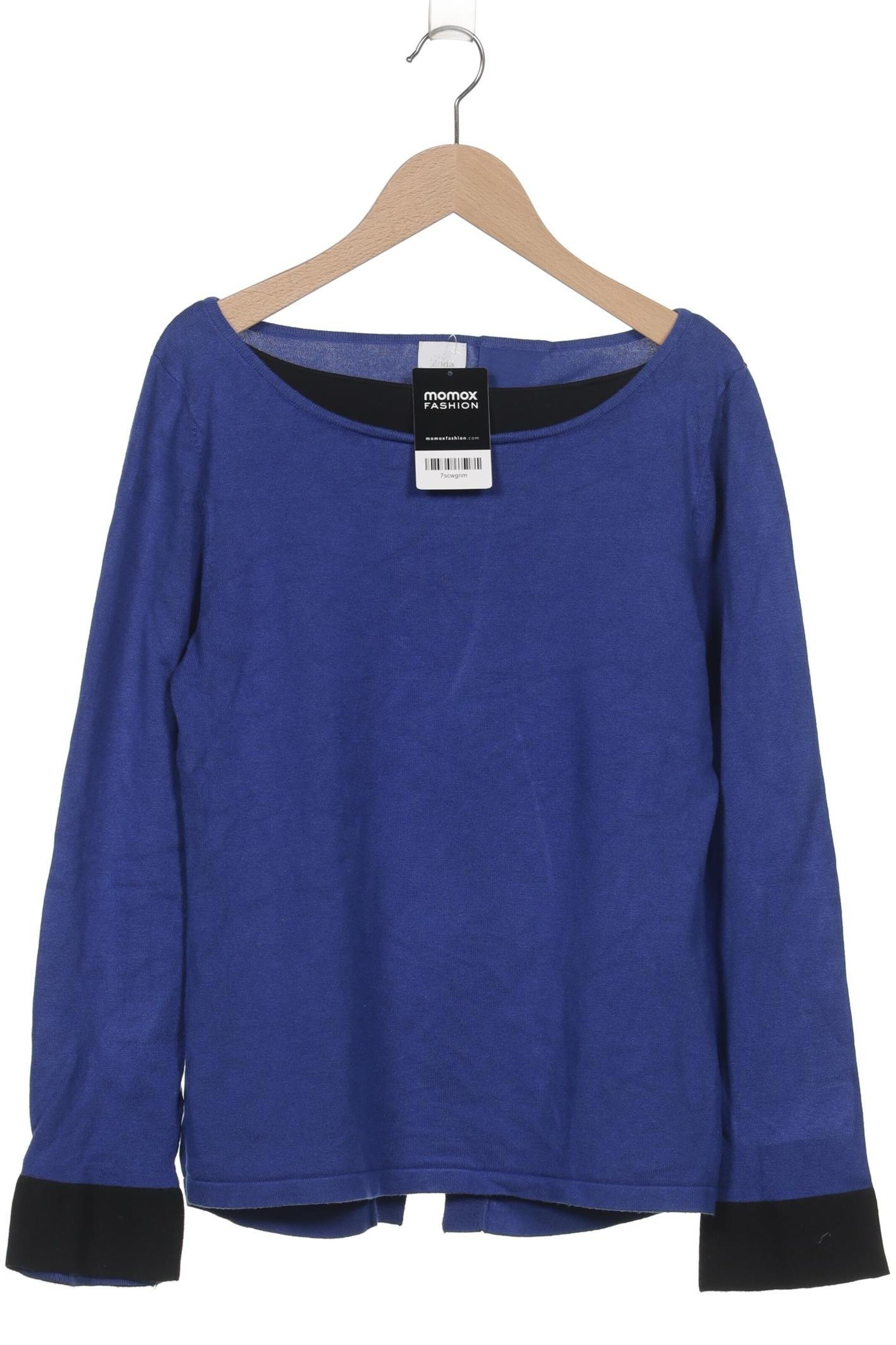 ALBA MODA Sweater & Cardigan in M in Blue: front