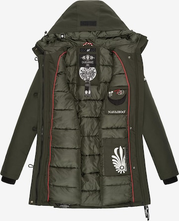 NAVAHOO Parka 'Freeze Stoorm' in Grün