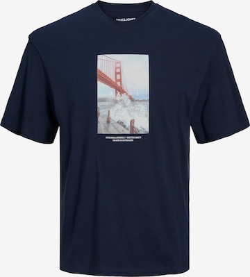 JACK & JONES T-Shirt 'Copenhagen' in Blau: predná strana