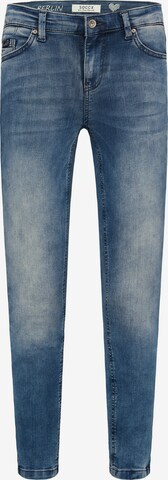 Soccx Slimfit Jeans 'MI:RA' in Blau: predná strana