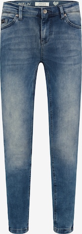 Soccx Slimfit Jeans 'MI:RA' in Blau: predná strana