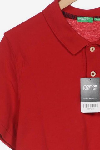 UNITED COLORS OF BENETTON Poloshirt XL in Rot
