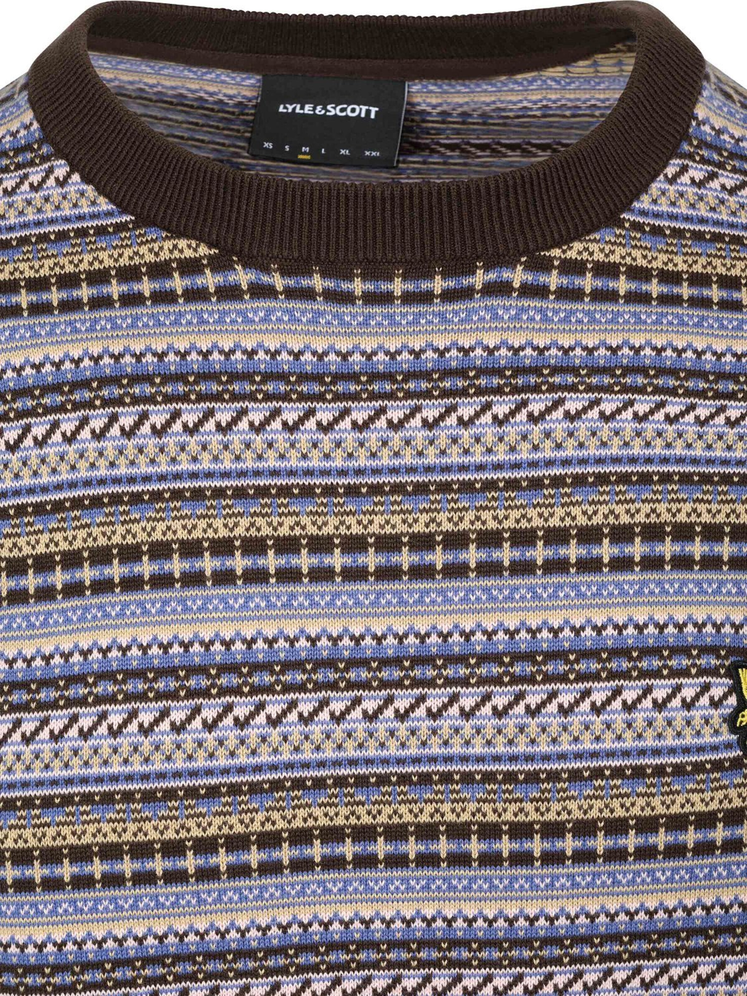 T-Shirt Lyle & Scott en marron