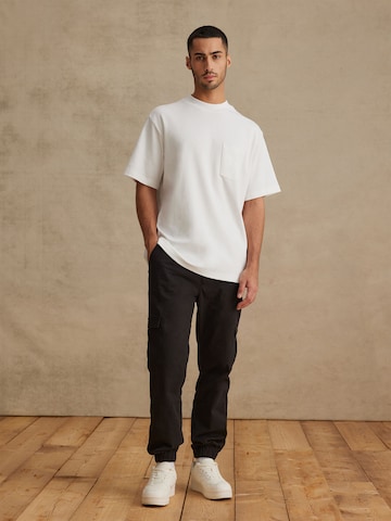 DAN FOX APPAREL Shirt 'Lenny' in White
