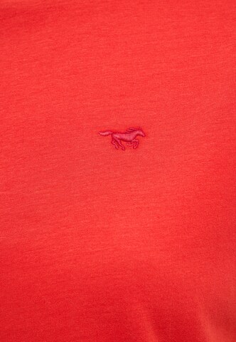 MUSTANG T-Shirt 'Loa' in Rot