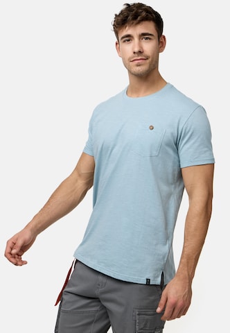INDICODE JEANS T-Shirt 'Jon ' in Blau