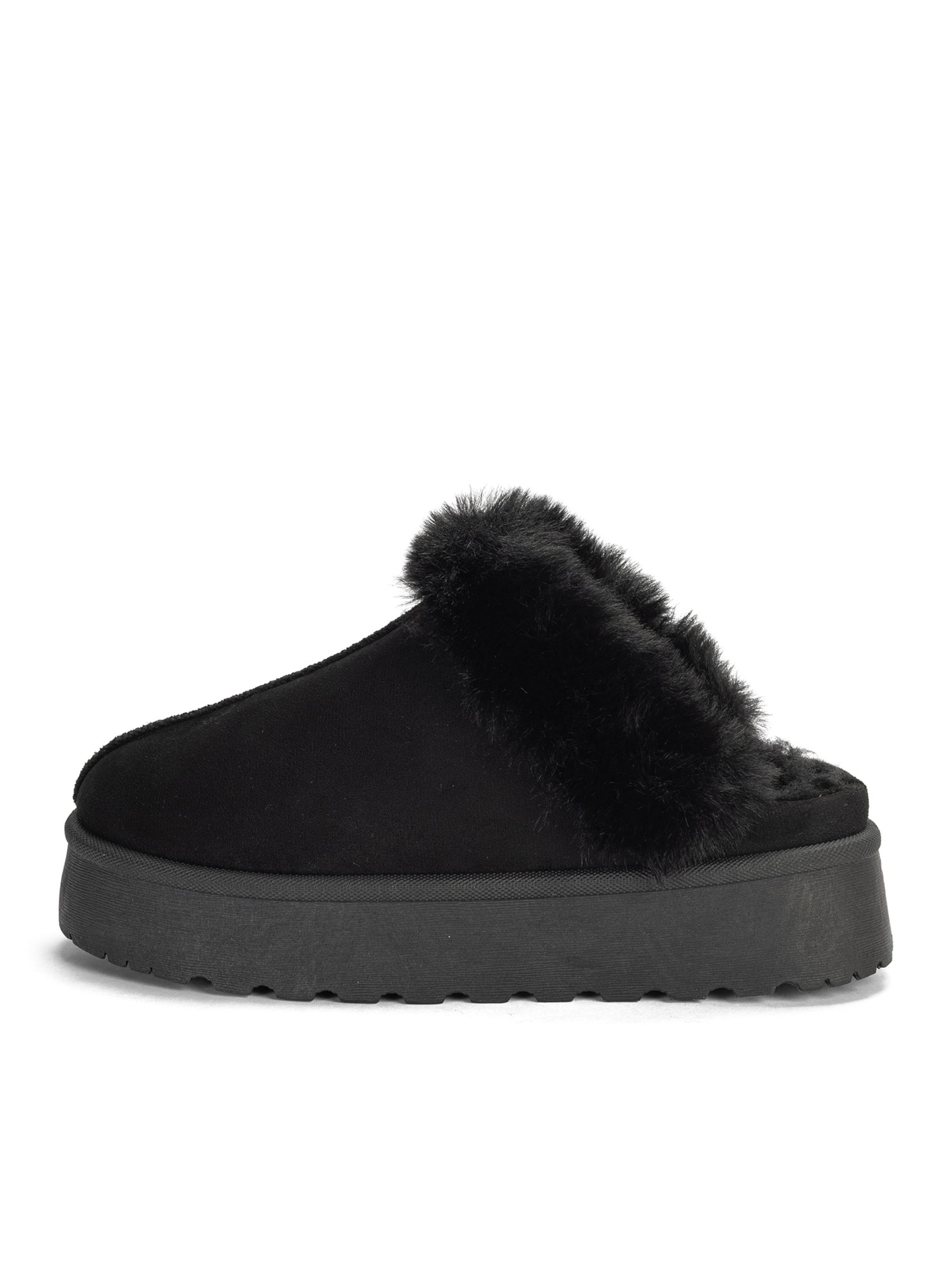 Island Boot Пантофи 'SOLEA' в черно: отпред