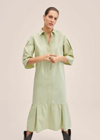 MANGO Oversized Dress 'clara-a' in Green: front