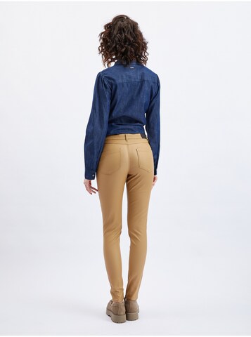 Orsay Skinny Pants in Brown