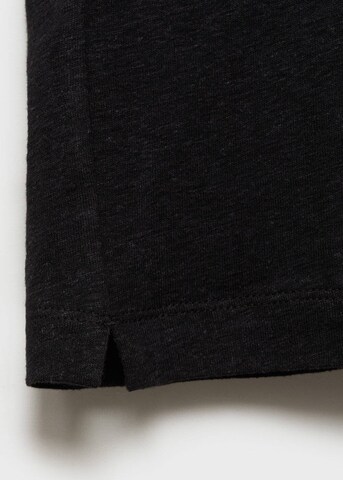 MANGO MAN T-shirt 'Liman' in Schwarz