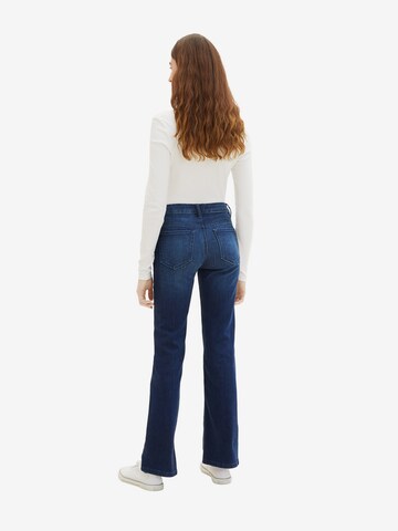 TOM TAILOR Flared Jeans 'Kate' in Blau