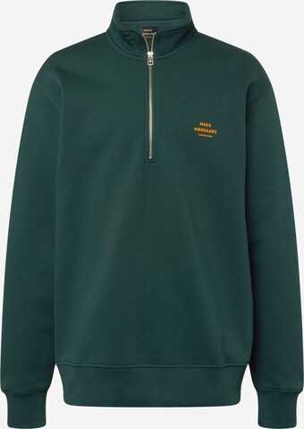 Sweat-shirt MADS NORGAARD COPENHAGEN en vert : devant