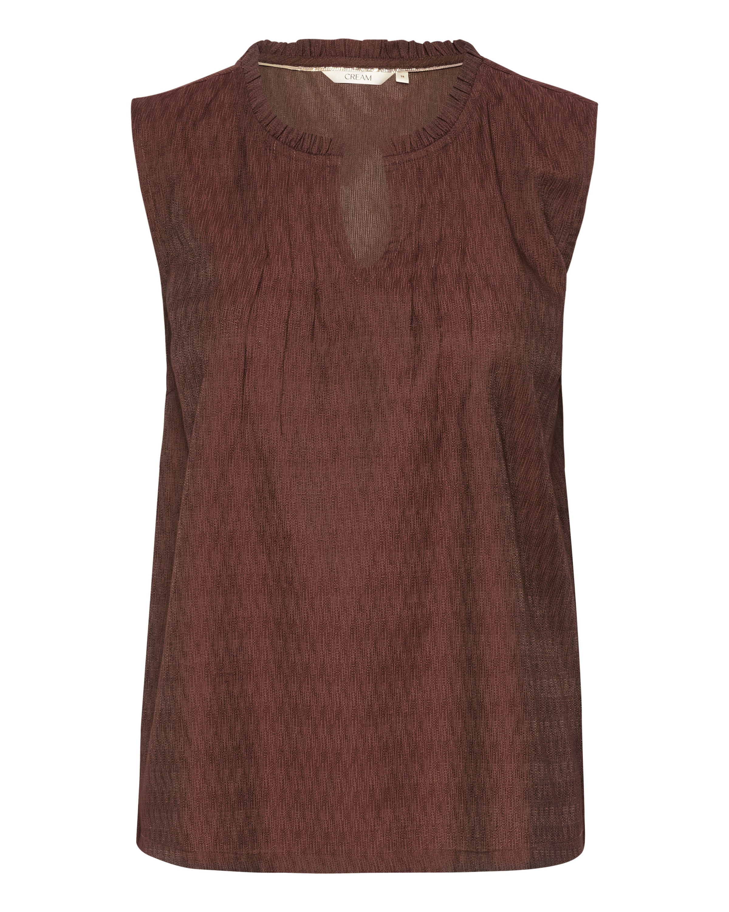 Cream Bluse 'Liselin' i brun: forside