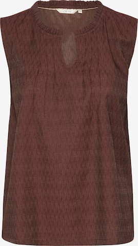 Camicia da donna 'Liselin' di Cream in marrone: frontale