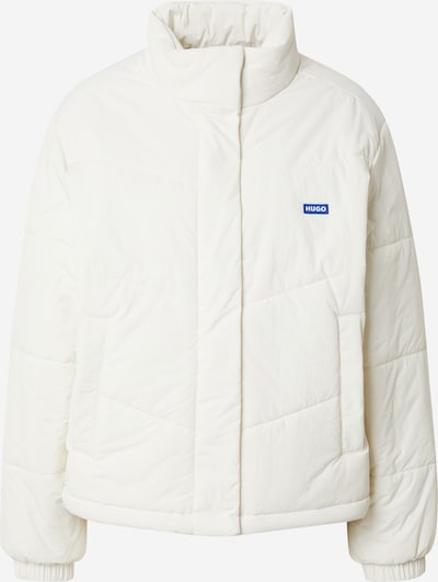 HUGO Демисезонная куртка 'Falina-1_B' в Синий / Белый, Обзор товара