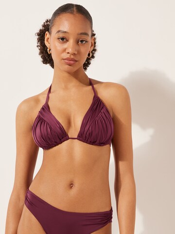 CALZEDONIA Triangle Bikini Top 'Timeless Diva' in Red