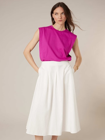 T-shirt ' OREZIA ' Deeluxe en rose : devant
