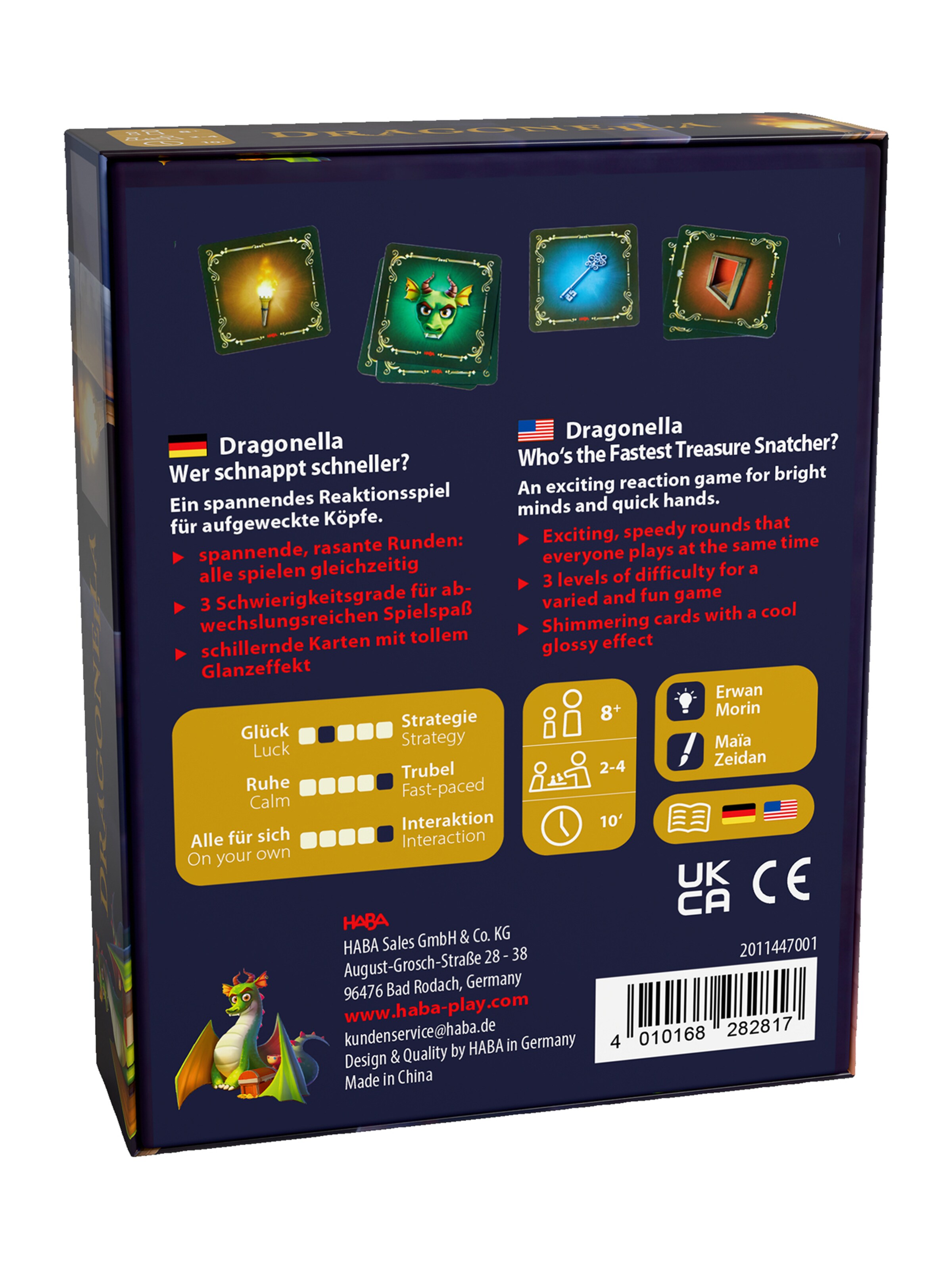 Jeux 'Dragonella' HABA en mélange de couleurs