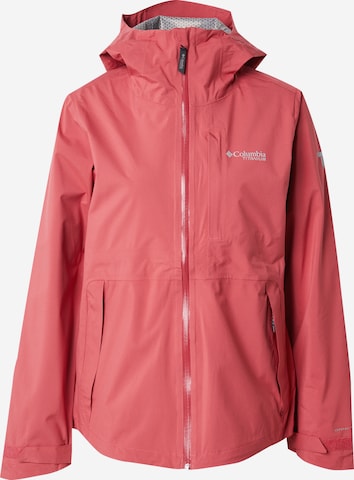 COLUMBIAOutdoor jakna 'Ampli-Dry II' - crvena boja: prednji dio