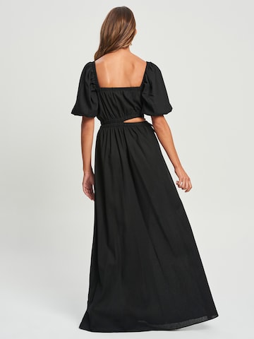 Robe 'HYDI' Calli en noir : derrière