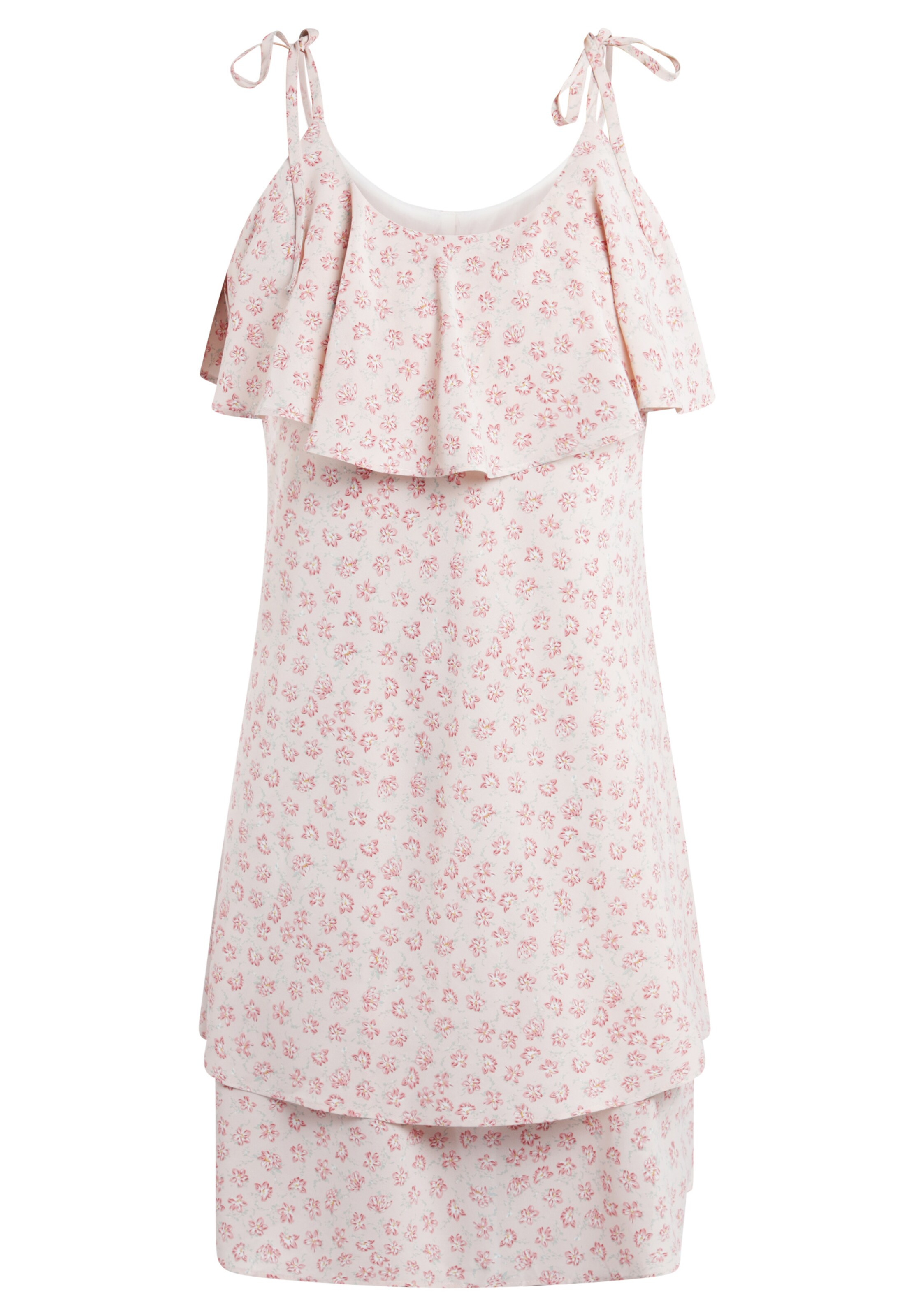 MYMO Καλοκαιρινό φόρεμα σε πράσινο παστέλ / σάπιο μήλο / ροζ παστέλ / λευκό, Άποψη προϊόντος