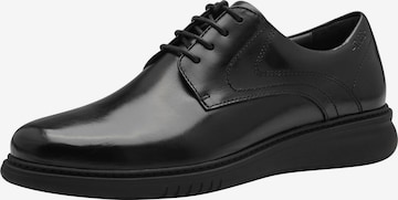 Chaussure à lacets Tamaris en noir : devant