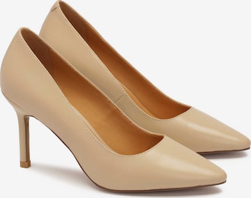 Kazar - Zapatos con plataforma en beige