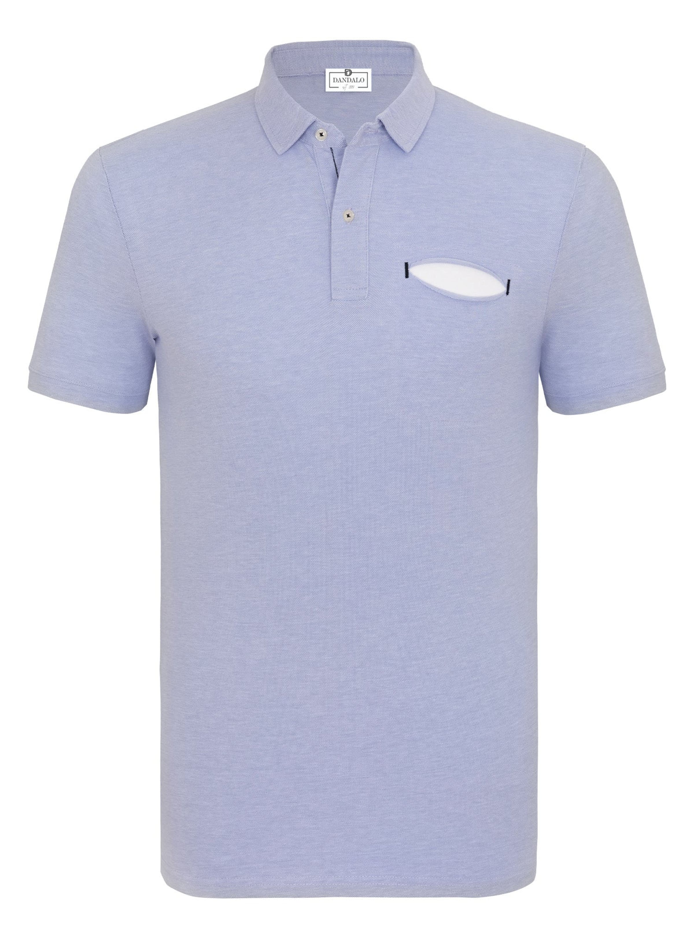 Dandalo Koszulka w kolorze niebieski: przód