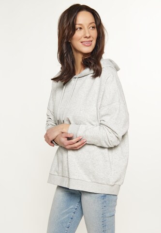 usha BLUE LABEL - Sweatshirt em cinzento: frente