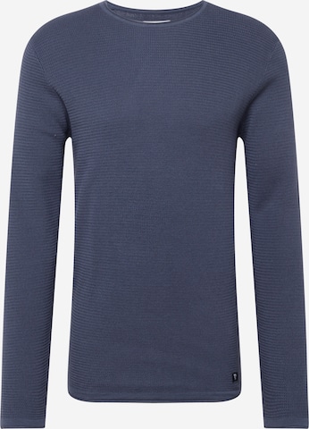 TOM TAILOR DENIM Sweater in Grey: front