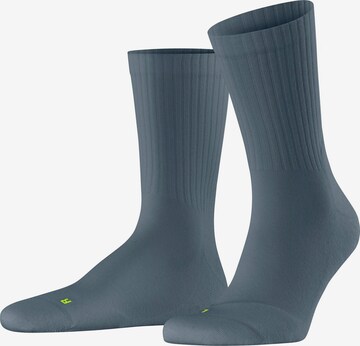 FALKE Socken 'Run Rib Crew' in Blau: Vorderseite