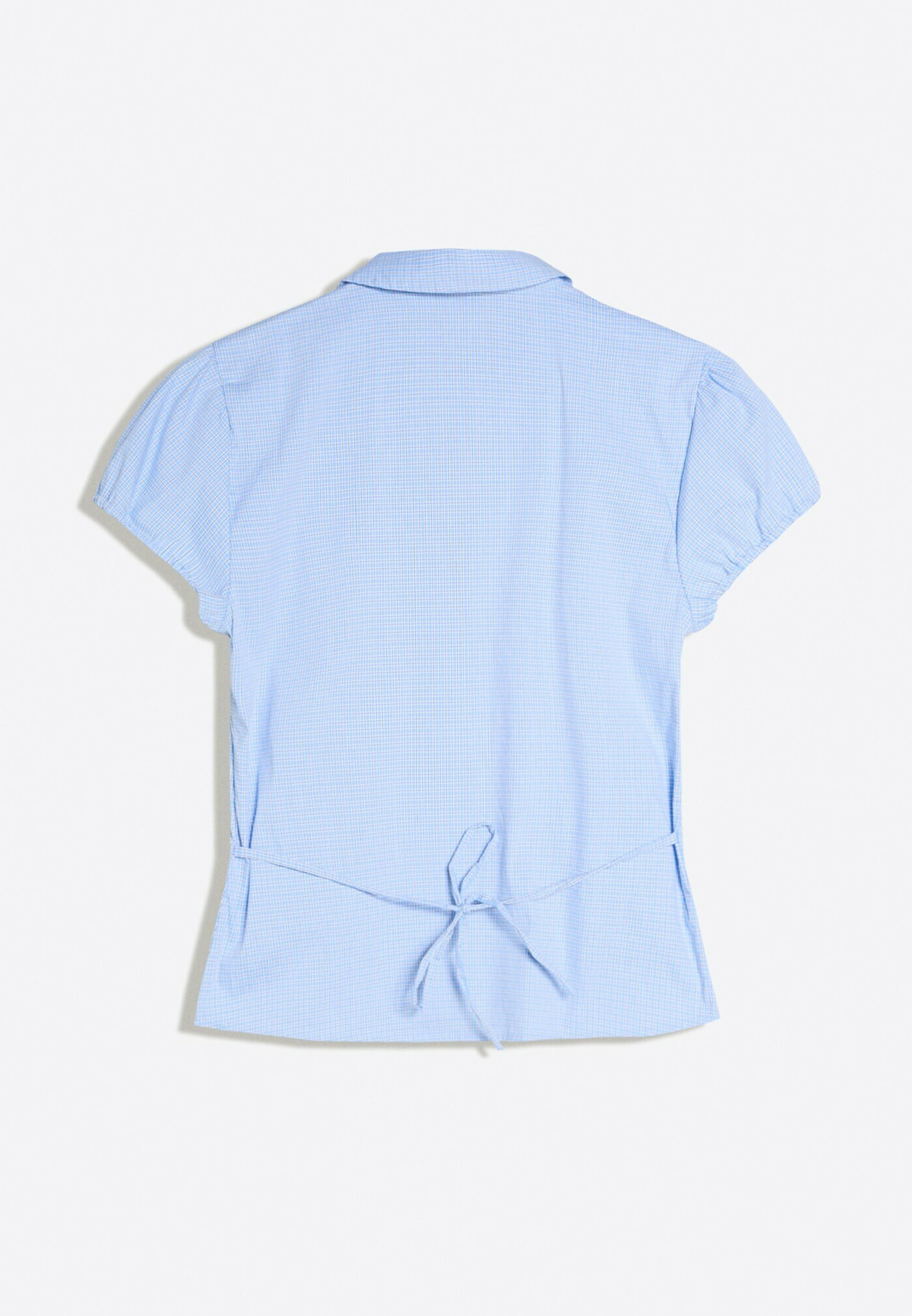 Bershka Bluse in Blau