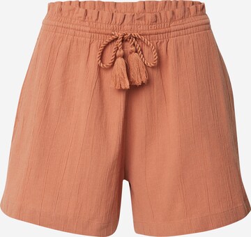 ROXY Loosefit Shorts 'SWEET SOUVENIR' in Braun: predná strana