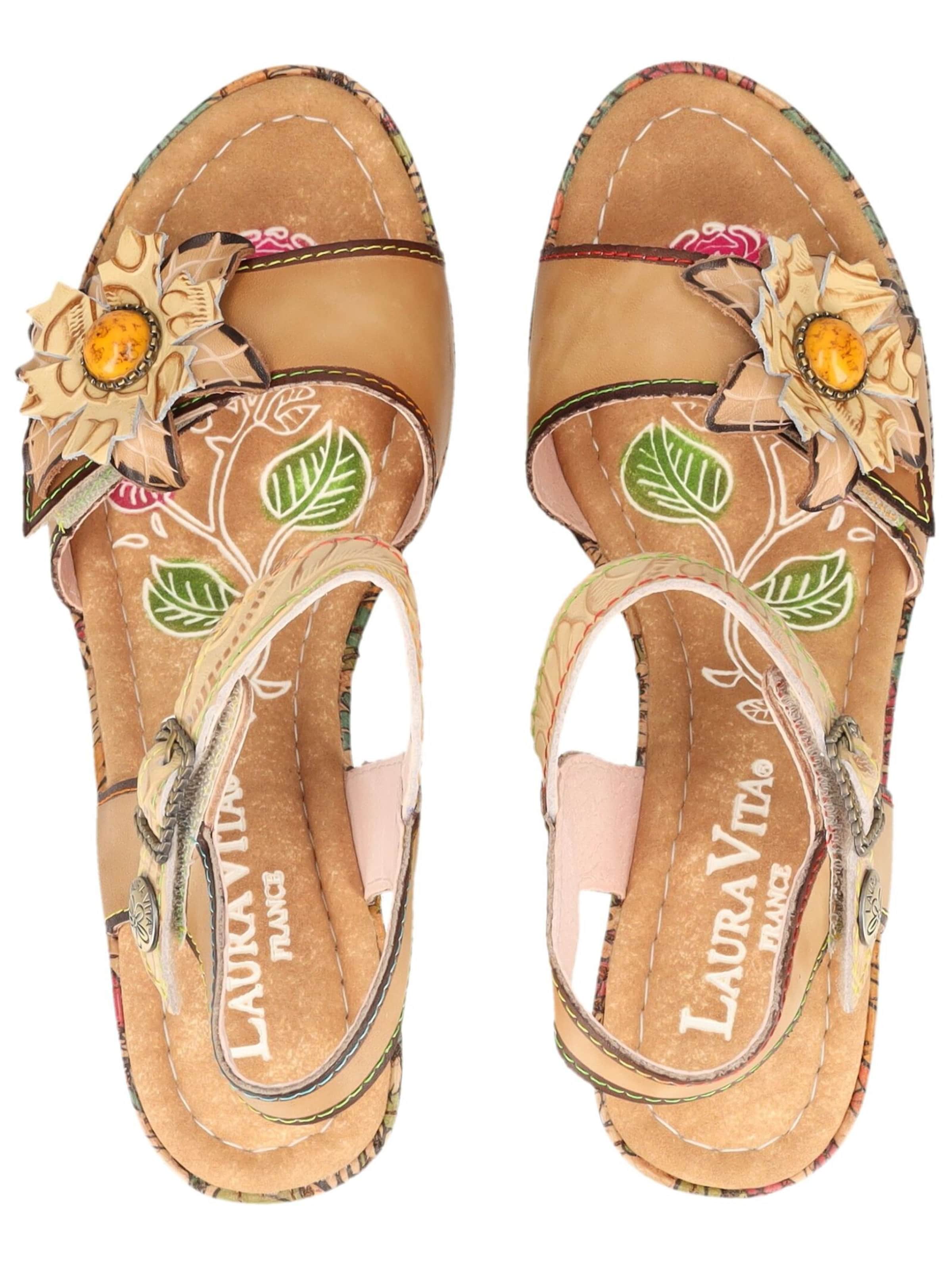 Laura Vita Sandal in Beige