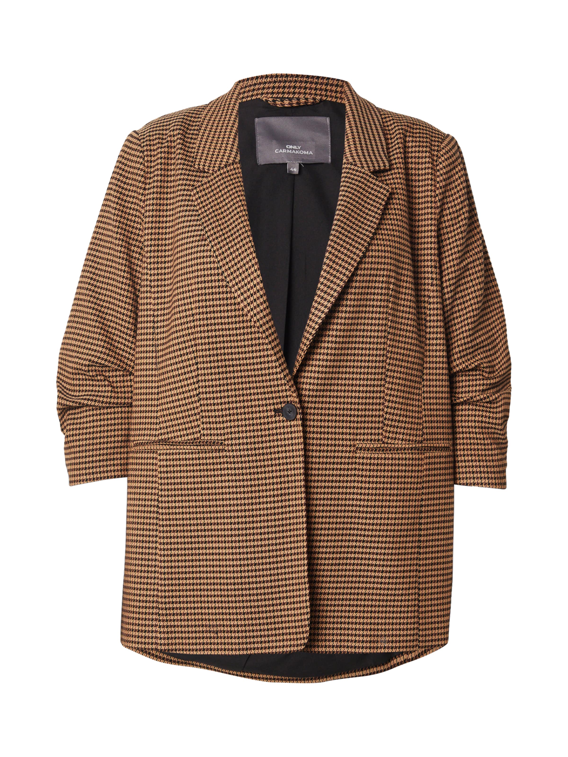 ONLY Carmakoma Blazer 'CARLETTIE' in Brown: front