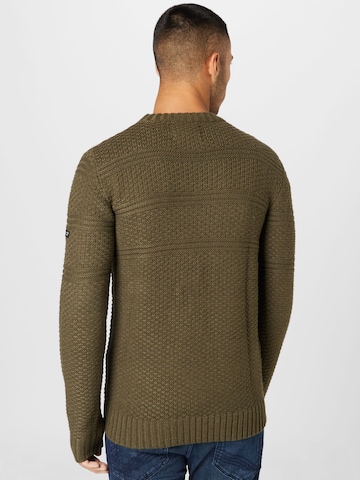 INDICODE JEANS Sweater 'Shores' in Green