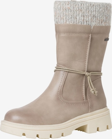 Bottines JANA en gris : devant