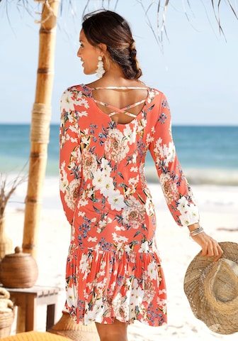 s.Oliver Beach dress in Orange