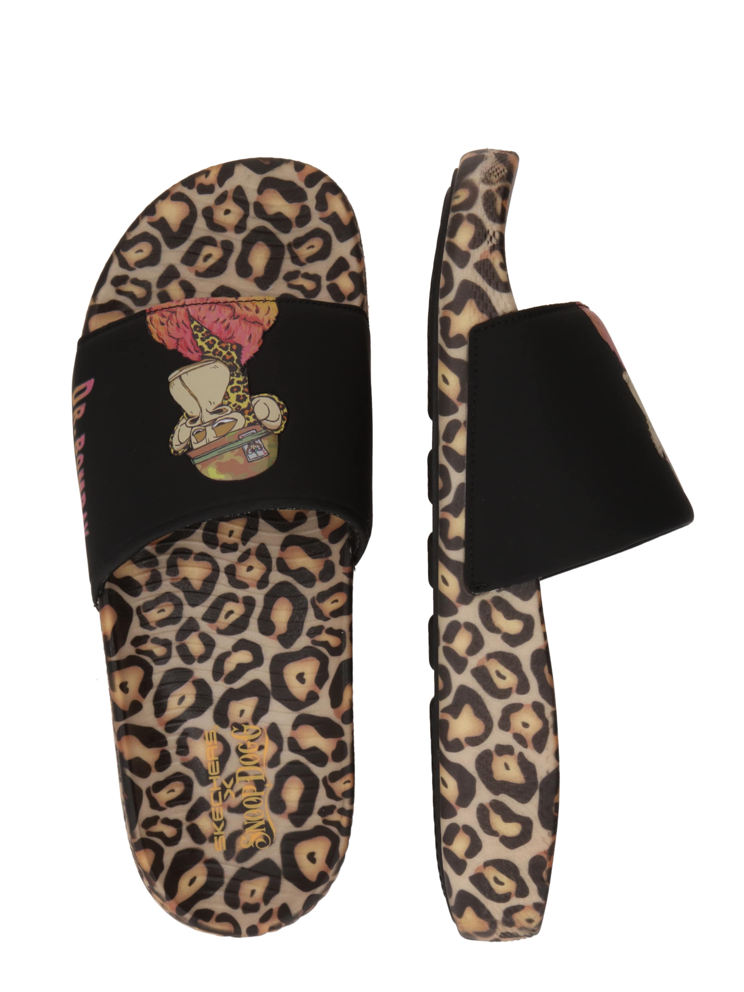 SKECHERS Pantolette 'DR. BOMBAY' in Schwarz