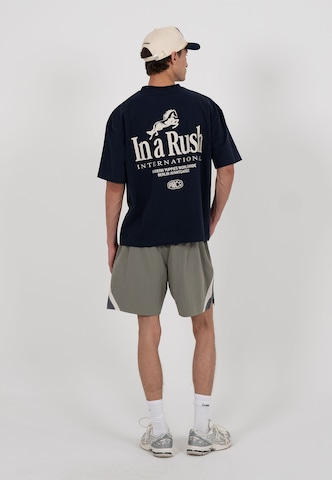 Prohibited - Camiseta 'Horse Racer' en azul