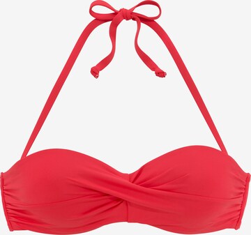 s.Oliver Bikini Top in Red: front