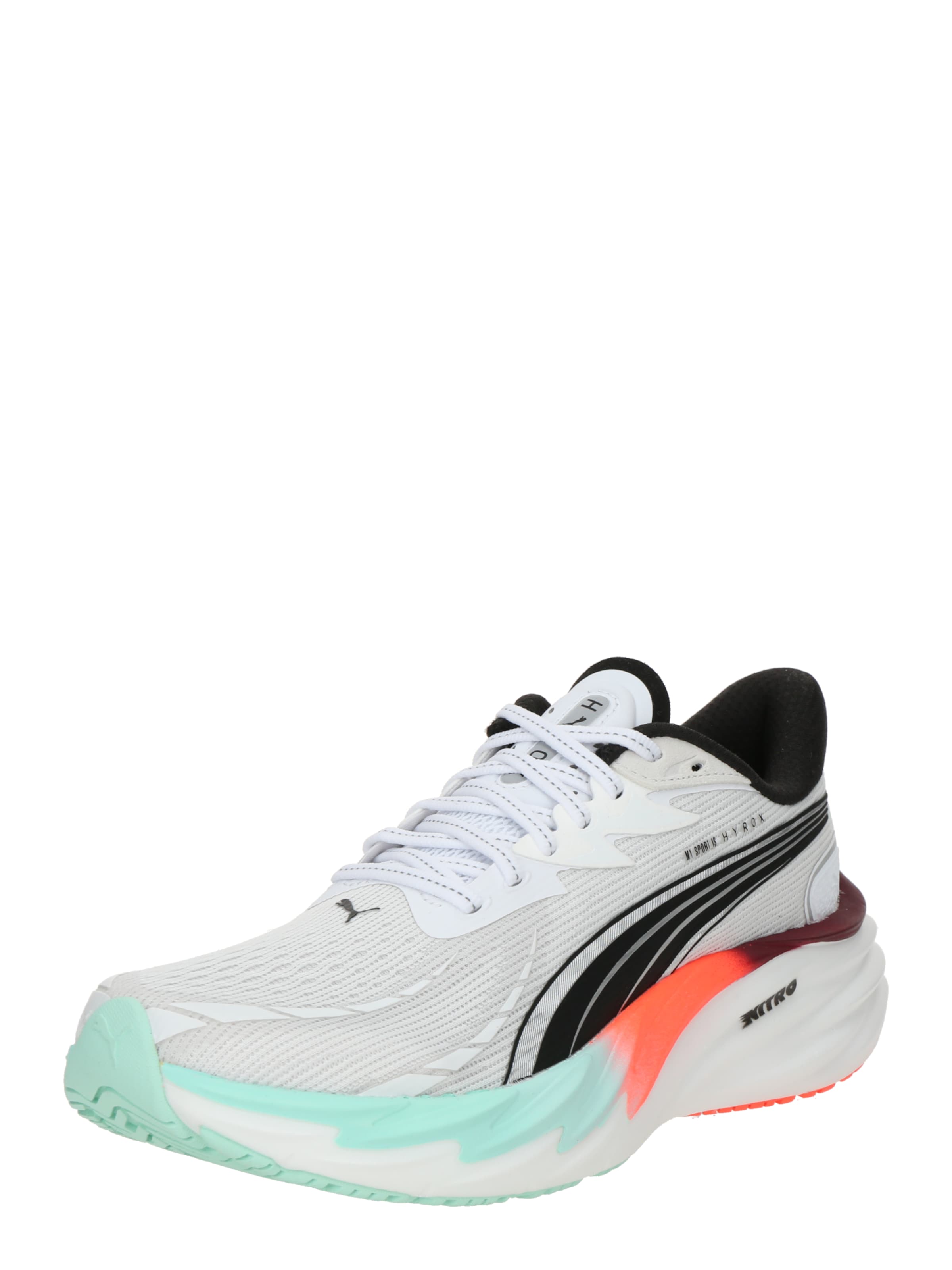 PUMA - Sapatilha de corrida 'Velocity NITRO 4 HYROX' em branco: frente