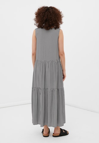Finn Flare Sommerkleid 'Print' in Schwarz